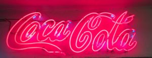 Neon Bergui Insegne CocaCola